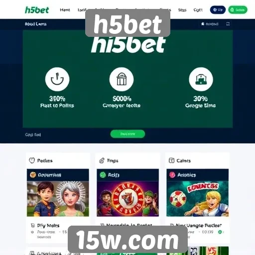 Novas funcionalidades do site h5bet para usuários